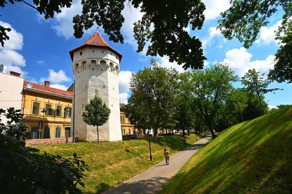 Casa Panzarilor Appartamento Sibiu Esterno foto