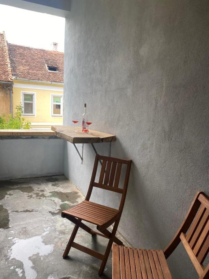 Casa Panzarilor Appartamento Sibiu Esterno foto